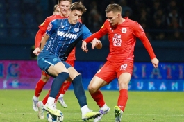 Dan Lagumdžija (Željezničar) i Karlo Babić (Velež)