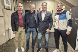 Saša Peršon, Bertrand Layec, Marinko Koljanin i Mario Tadejević