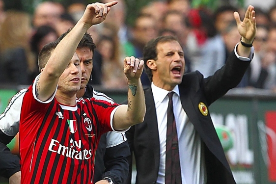 Cassano i Allegri surađivali u Milanu