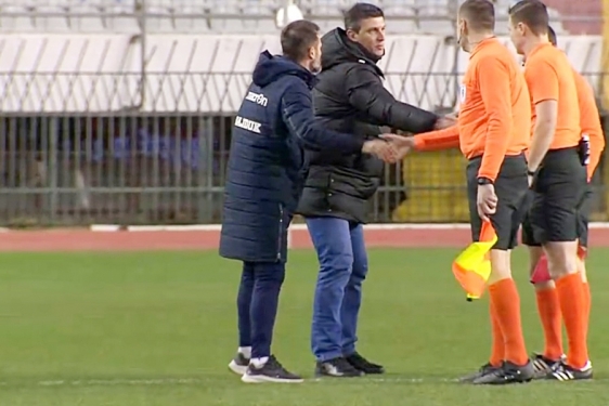 Sergej Jakirović promijenio desni bok u obrani u utakmici protiv Hajduka