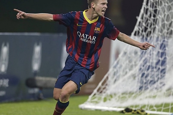 Dani Olmo u dresu Barcelone