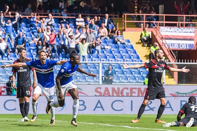 Zapata je postigao prvi pogodak pokraj nemoćnog Bonuccija 