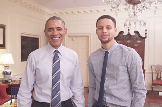 Obama i Curry