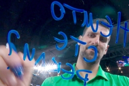 Novak Đoković napisao na kameru znakovitu poruku svima koji su sumnjali