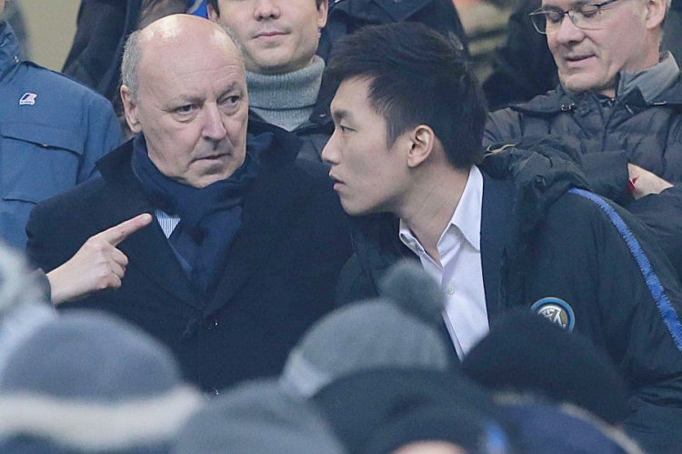 Beppe Marotta i predsjednik Intera Steven Zhang