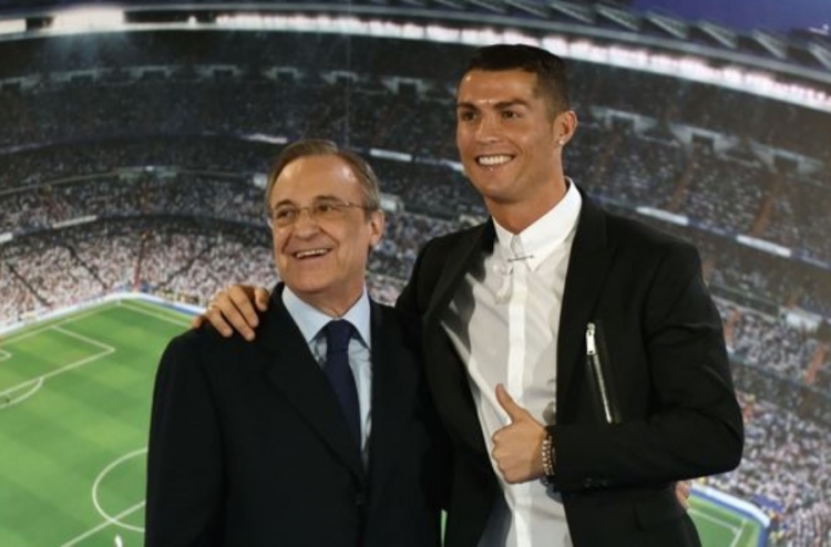 Florentino Perez i Cristiano Ronaldo