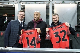 Thierry Henry i David Beckham