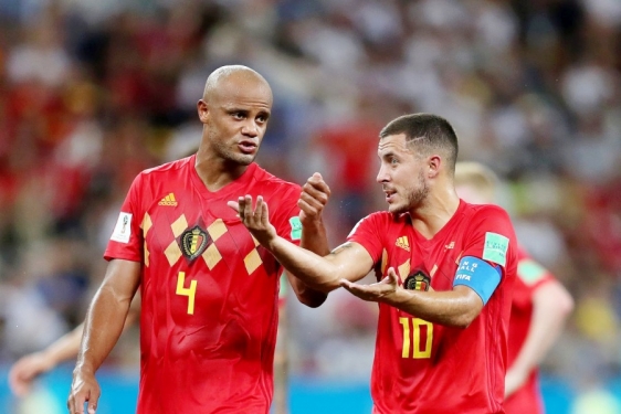 Kompany i Hazard