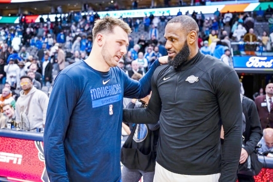 Luka Dončić i LeBron James