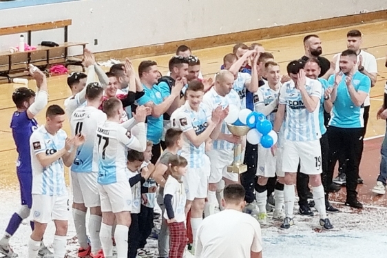 Malonogometaši Rijeke proslavili titulu prvaka, s tribina odjekivala znakovita poruka!