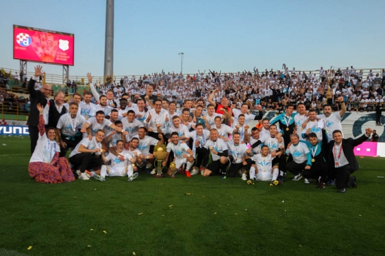 VAŽ JE NAŠ Pogledajte fotogaleriju proslave nakon finala Kupa na pulskom stadionu