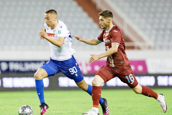 Marin Ljubčić (Hajduk) i Gnezda Čerin (Rijeka)