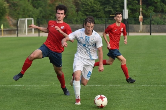 Matija Simanović (Pomorac 1921), Adrian Liber (Rijeka) i Mauro Gizdulić (Pomorac 1921)