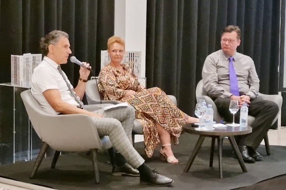 Marinko Lazzarich, Marina Kirigin Brajković i Aleksandar Monar