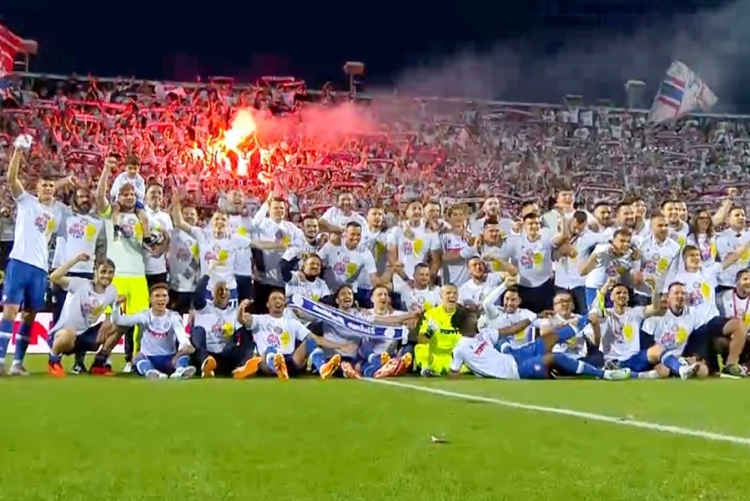 Hajduk obranio naslov pobjednika kupa pobjedom protiv Šibenika na Rujevici