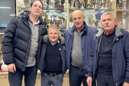 Vladimir Jurić, Milko Volarić, Edo Fantela i Mario Šikić 