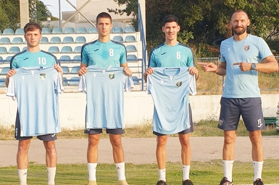 Leo Burul, Luka Kosić, Karlo Milinović i Igor Tkalčević 
