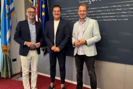 Ivica Lukanović i  Marko Boras Mandić razgovarali s vlasnikom HNK Rijeka Damirom Miškovićem