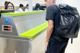  Luis Rubiales snimljen na odlasku iz Dominikanske Republike