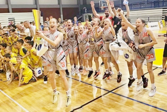 Košarkašice Arx Crikvenice postale U-12 državne prvakinje
