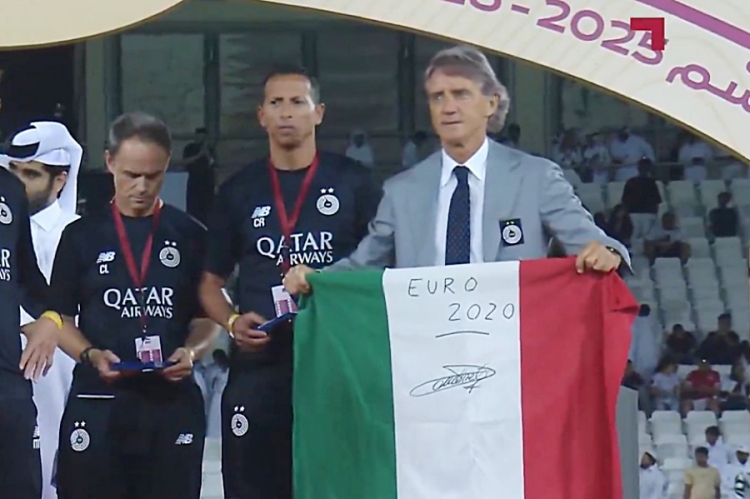 Pogledajte kako je Roberto Mancini proslavio naslov katarskog prvaka