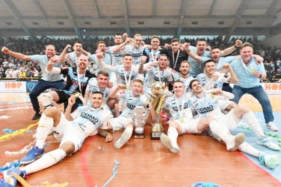 Rijeka osvojila kup nakon uvjerljive pobjede protiv Dinama Futsal, riječka momčad uzvratnu utakmicu finala kupa odigrala u transu