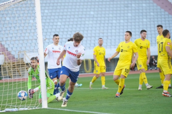 Prva HNL: Hajduk pobijedio Rudeš u utakmici za takse i dnevnice sudaca