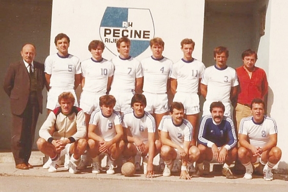 Momčad RK-a Pećine 1980. godine