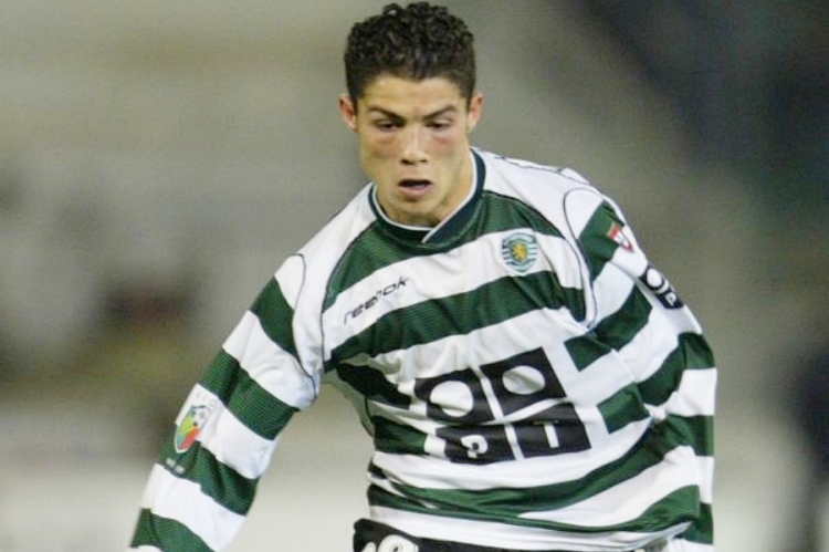 Cristiano Ronaldo u dresu Sportinga