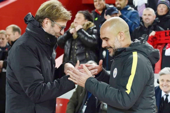 Jurgen Klopp i Pep Guardiola