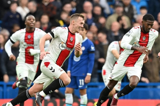 Southampton slavio na Stamford Bridgeu