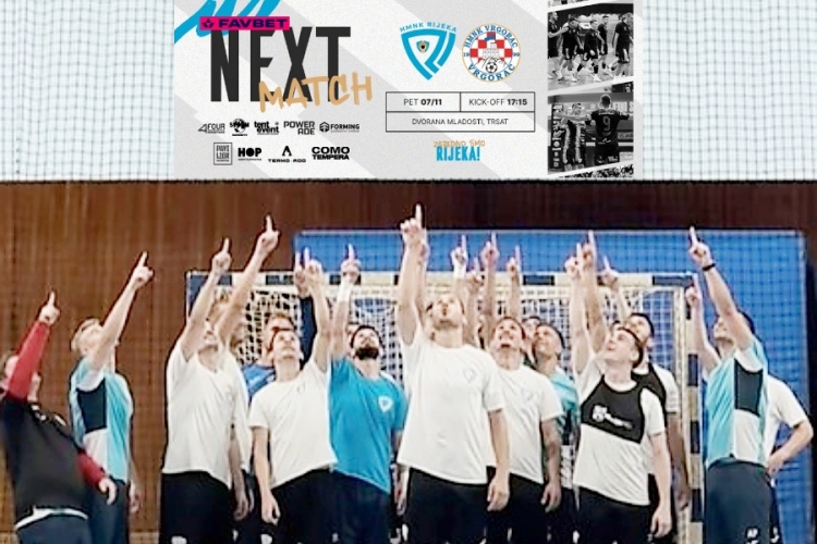 Rijeka u petak protiv Vrgorca igra u Dvorani mladosti,  riječka momčad favorit u utakmici protiv ekipe koja je doživjela tri poraza