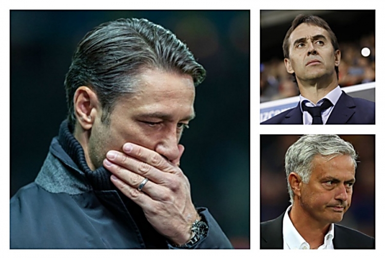 Kovač, Lopetegui i Mourinho na popisu nezaposlenih trenera mogli bi se pridružiti Keku