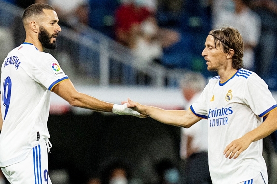 Benzema i Modrić