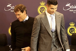 Rudi Garcia i Cristiano Ronaldo
