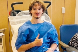 Teo Barišić operirao križne ligamente, daroviti stoper počinje rehabilitaciju