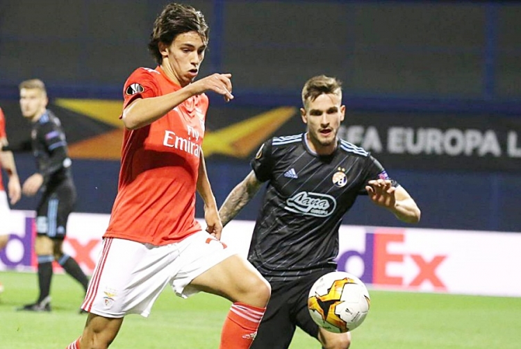 Joao Felix igrao protiv Dinama