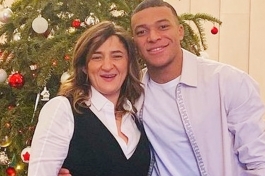 Fayza Lamari i Kylian Mbappe