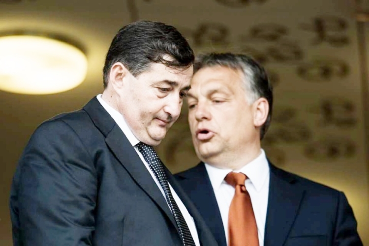 Lorinc Meszaros  i Victor Orban