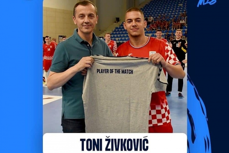 U-18: Toni Živković najbolji igrač i strijelac u pobjedi protiv Crne Gore