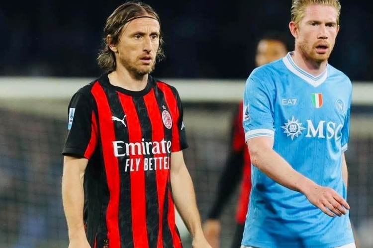 Luka Modrić i Kevin De Bruyne 