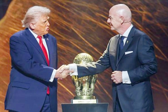 Trump i Infantino