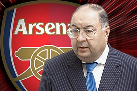 Alisher Usmanov podao dionice Arsenala