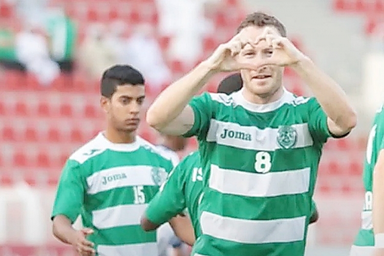 Admir Malkić u dresu omanskog Sohar Sporting Cluba