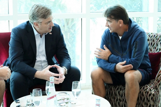 Andrej Plenković i Zlatk Dalić