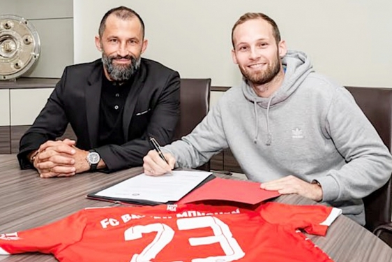 Hasan Salihamidžić i Daley Blind