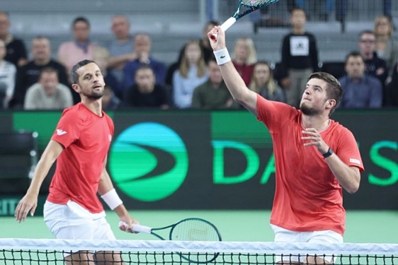 Davis Cup:  Mate Pavić i Mili Poljičak osigurali pobjedu protiv Litve