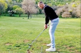 Pogledajte kako izgleda golf na Krasici kada se palice prihvati europski prvak