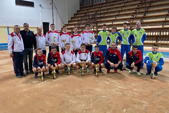 Najbolje ekipe juniorskog boćarskog turnira Božić 2019.