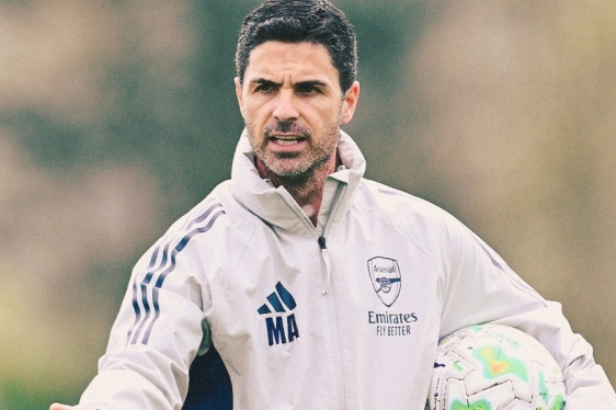 Mikel Arteta doslovno zapalio vatru prije utakmice protiv Manchester Cityja